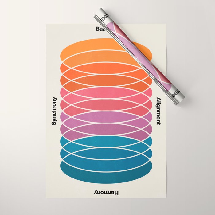 The Circles of Life Wrapping Paper Gallery Image 1
