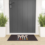 Festive Retro Candles Welcome Mat Gallery Image 3