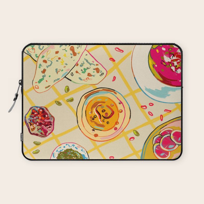 LEBANESE DINNER STILL LIFE Laptop Sleeve Gallery Image 1