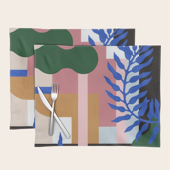 Leather Fern Placemat Gallery Image 1