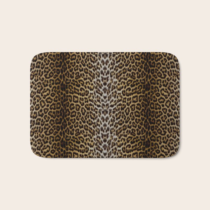 Animal Print Pattern Bath Mat Gallery Image 1