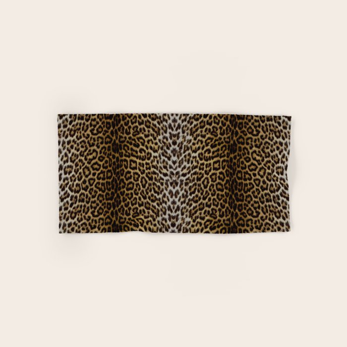 Animal Print Pattern Bath Towel Gallery Image 1