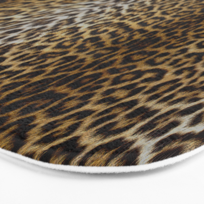 Animal Print Pattern Bath Mat Gallery Image 3