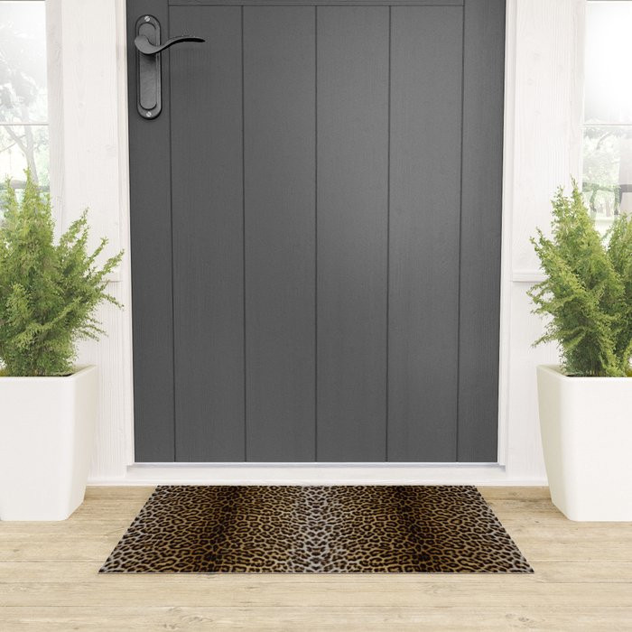 Animal Print Pattern Welcome Mat Gallery Image 3