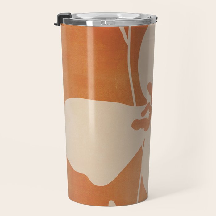 Abstract Minimal Flowers 4 Travel Mug Gallery Image 3