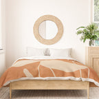 Abstract Minimal Flowers 4 Duvet Cover Gallery Image 3