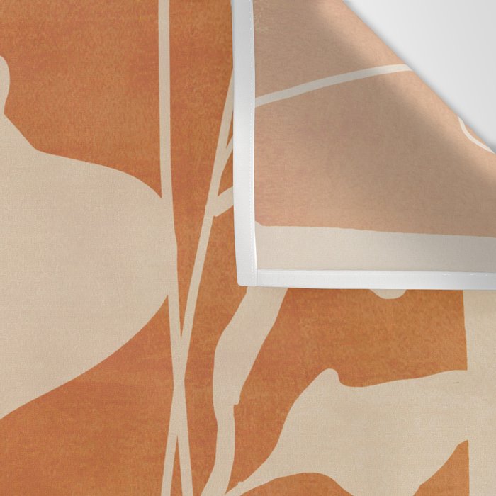 Abstract Minimal Flowers 4 Wall Tapestry Gallery Image 3