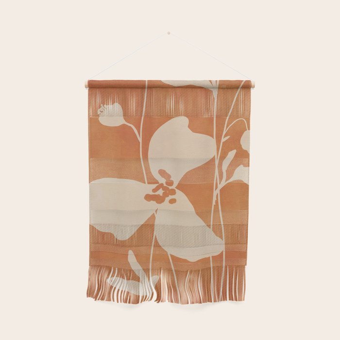 Abstract Minimal Flowers 4 Wall Hanging Gallery Image 1