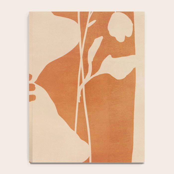 Abstract Minimal Flowers 4 Notebook Gallery Image 4