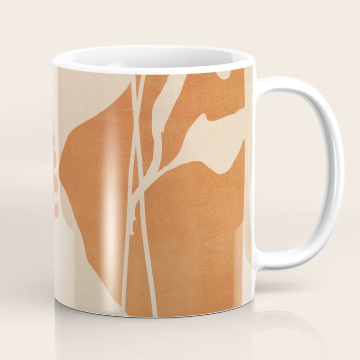 Abstract Minimal Flowers 4 Coffee Mug Gallery Image 1