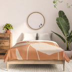 Abstract Minimal Flowers 4 Comforter Gallery Image 3