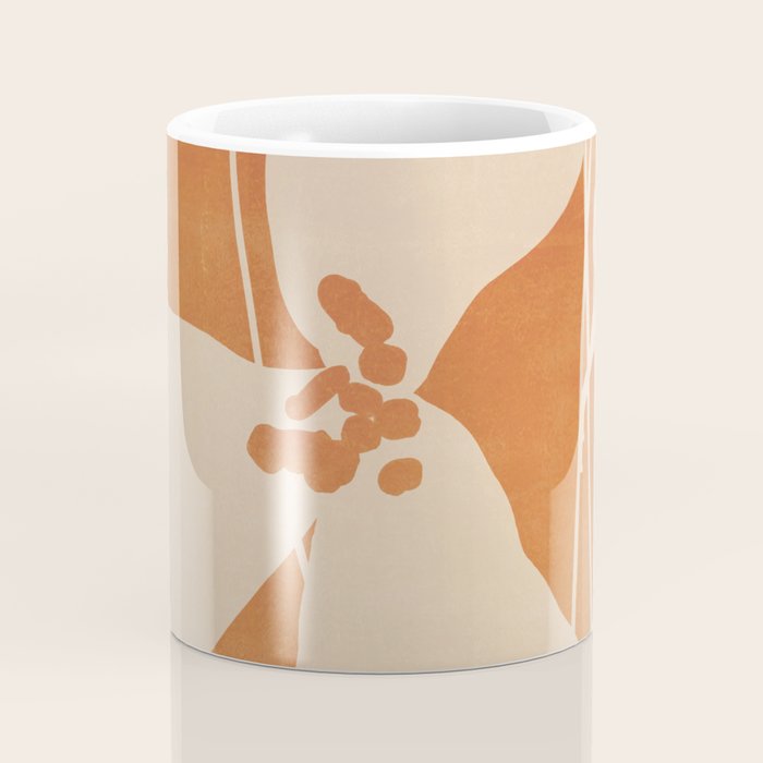 Abstract Minimal Flowers 4 Coffee Mug Gallery Image 4
