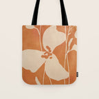 Abstract Minimal Flowers 4 Tote Bag Gallery Image 1