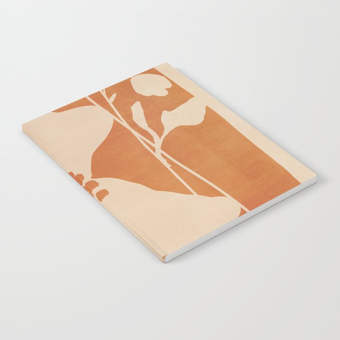 Abstract Minimal Flowers 4 Notebook Gallery Image 2