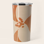 Abstract Minimal Flowers 4 Travel Mug Gallery Image 1