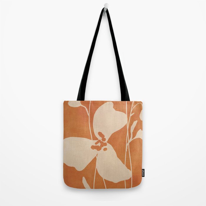 Abstract Minimal Flowers 4 Tote Bag Gallery Image 2