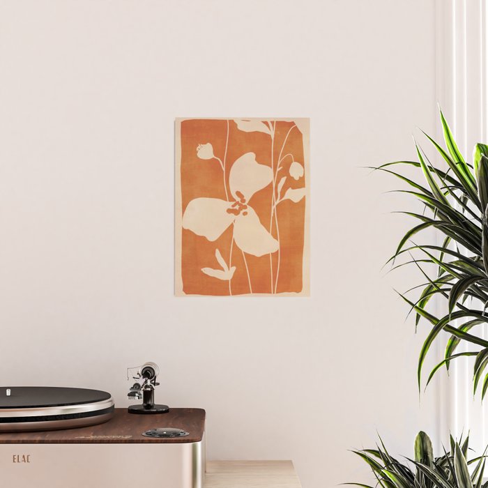 Abstract Minimal Flowers 4 Poster Gallery Image 2