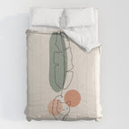 Cat and Plant 35 Comforter Gallery Image 6