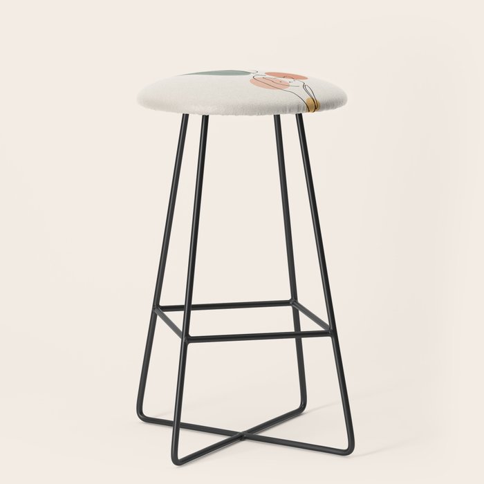 Cat and Plant 35 Stool Gallery Image 1
