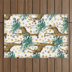 Giraffe Safari Outdoor Rug Gallery Image 1
