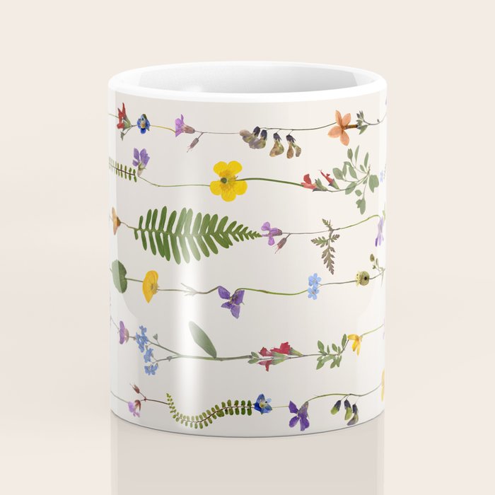 Pressed Florals Coffee Mug Gallery Image 4