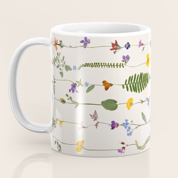 Pressed Florals Coffee Mug Gallery Image 3