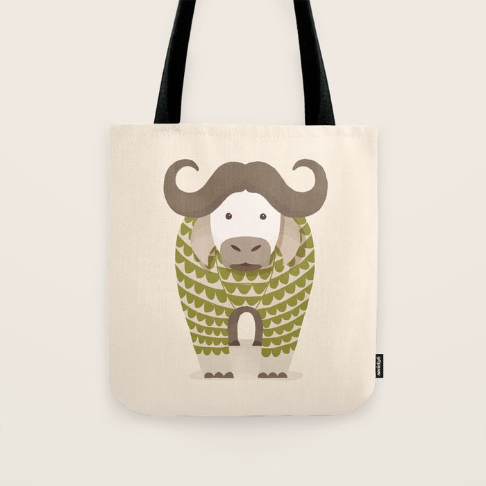 Whimsical Cape Buffalo Tote Bag Gallery Image 1