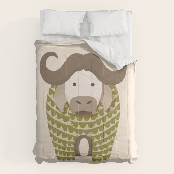 Whimsical Cape Buffalo Comforter Gallery Image 1