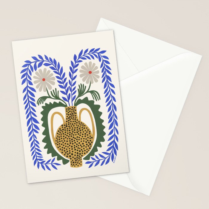 November Vase Stationery Card Gallery Image 2