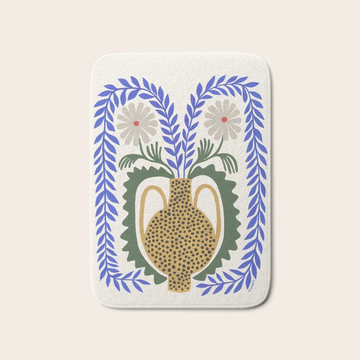 November Vase Bath Mat Gallery Image 1