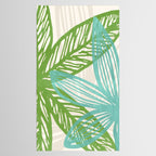 Abstract Coastal Flora Tablecloth Gallery Image 2