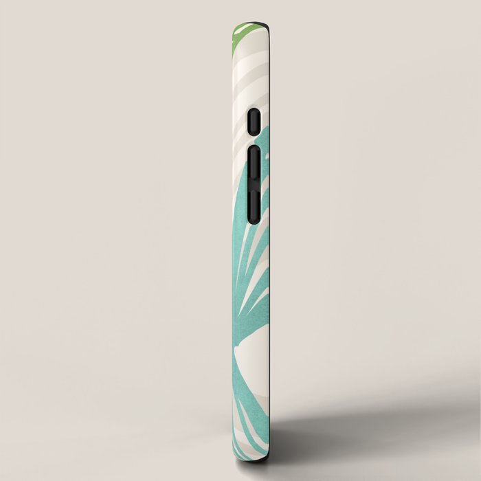 Abstract Coastal Flora iPhone Case Gallery Image 2