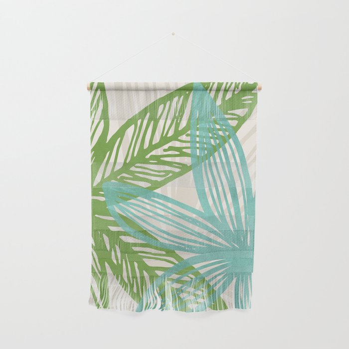 Abstract Coastal Flora Wall Hanging Gallery Image 1