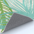 Abstract Coastal Flora Rug Gallery Image 4