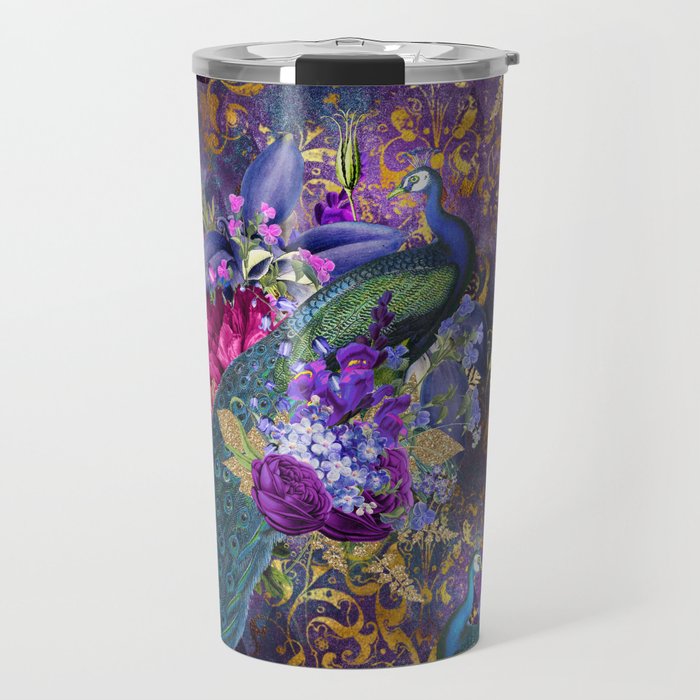 Feather Peacock 29 Travel Mug Gallery Image 1