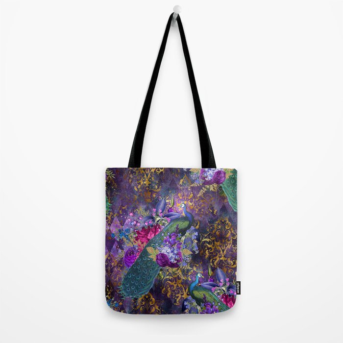 Feather Peacock 29 Tote Bag Gallery Image 2