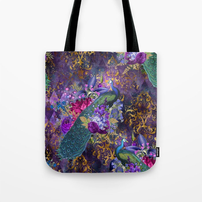 Feather Peacock 29 Tote Bag Gallery Image 1