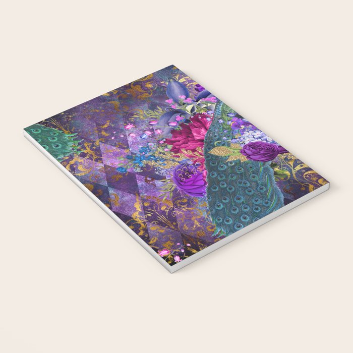 Feather Peacock 29 Notebook Gallery Image 3