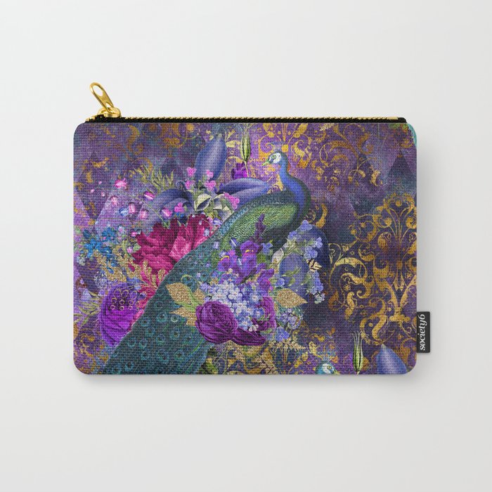 Feather Peacock 29 Carry All Pouch Gallery Image 1