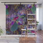 Feather Peacock 29 Wall Mural Gallery Image 1