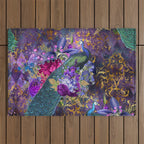 Feather Peacock 29 Outdoor Rug Gallery Image 1