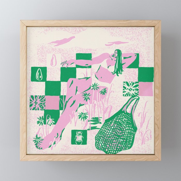 Summertime Chill Mini Art Print Gallery Image 1