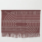 Oval Lines Abstract X Wall Hanging Gallery Image 1