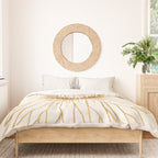 Gold Sunflower Drawing Duvet Cover Gallery Image 3