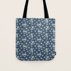 Snowy Ice Skates Tote Bag Gallery Image 1