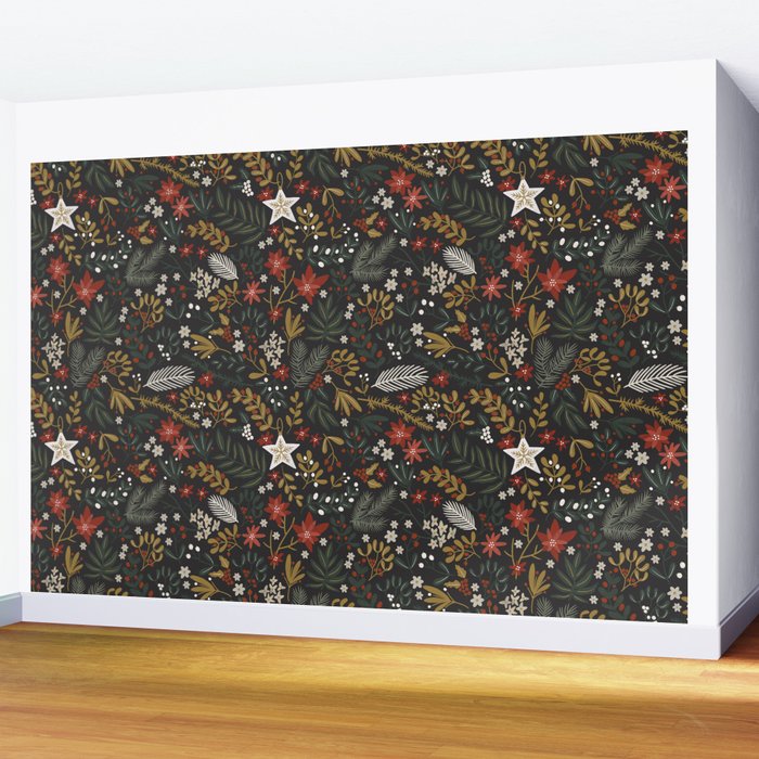 Dark holidays nature Wall Mural Gallery Image 2