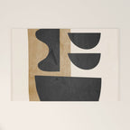 Modern Abstract Minimal Shapes 218 Welcome Mat Gallery Image 1