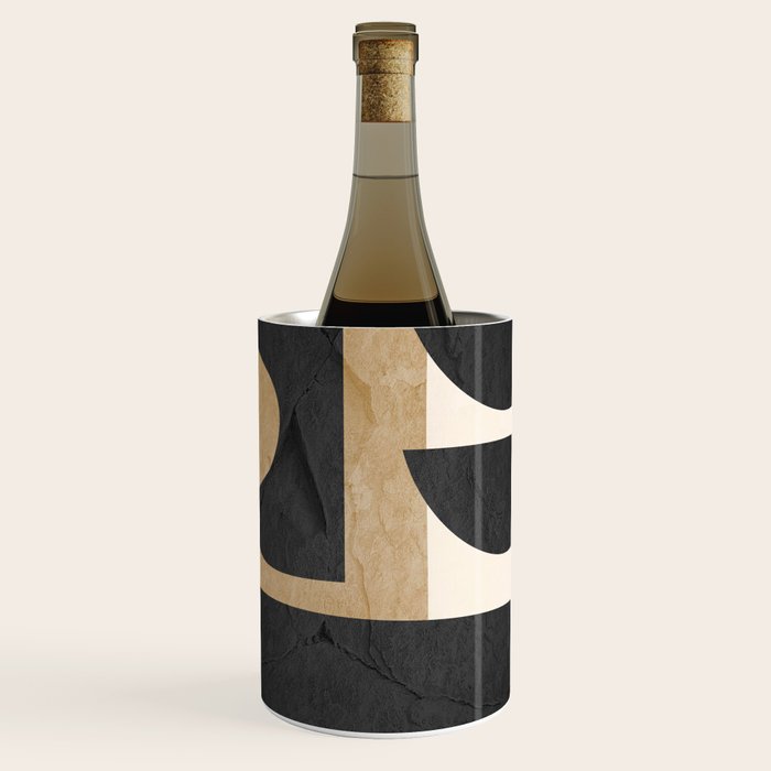 Modern Abstract Minimal Shapes 218 Wine Chiller Gallery Image 1