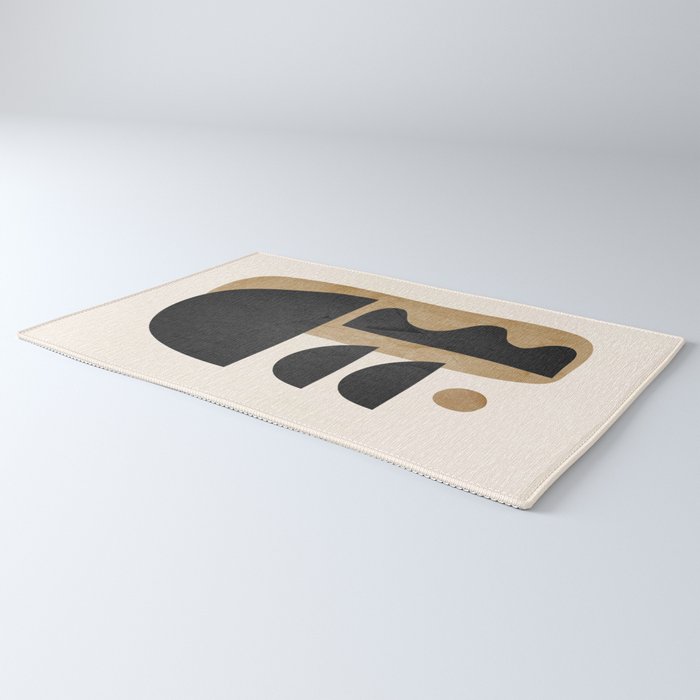 Modern Abstract Minimal Shapes 218 Rug Gallery Image 3