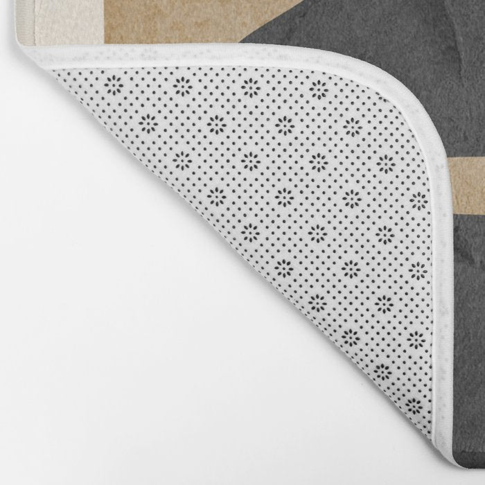 Modern Abstract Minimal Shapes 218 Bath Mat Gallery Image 2